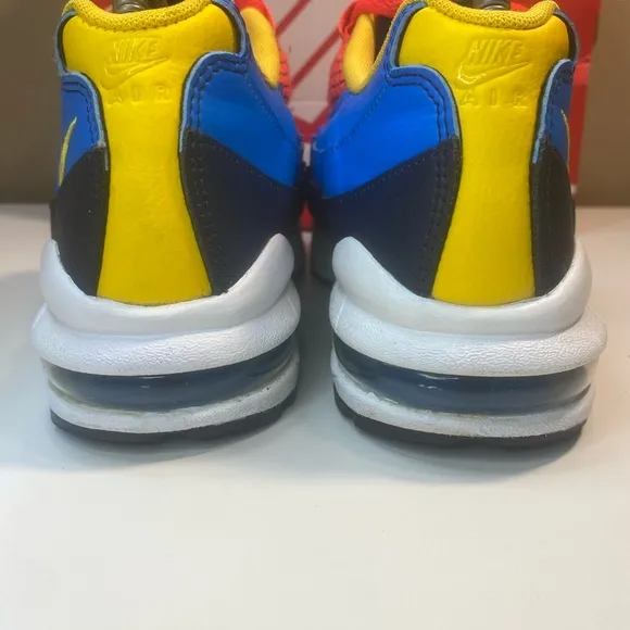 🔥 NIKE AIR MAX 95 NOW “ SPIDER-MAN “ WOMENS SZ 8 KIDS SZ 6.5 AV2278-600