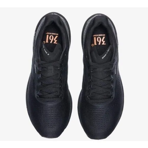 361 Mens Spire 5 SE Size 13 Sneakers Black Premium Trainer Running Shoes New