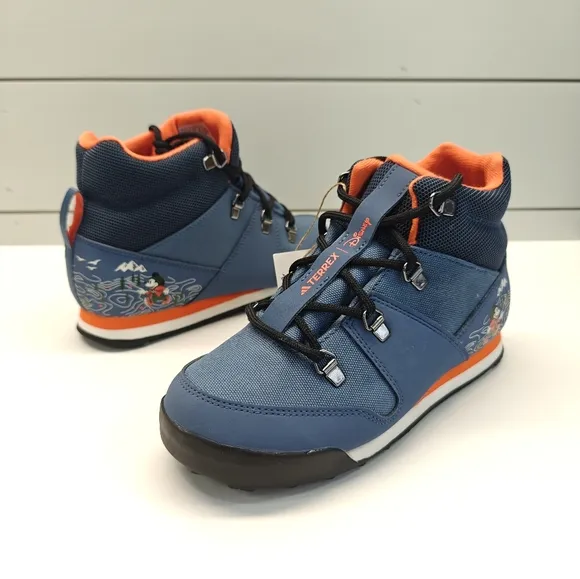 3Y Adidas Terrex Disney Mickey Mouse Snowpitch Cold.RDY Winter Hiking Shoes
