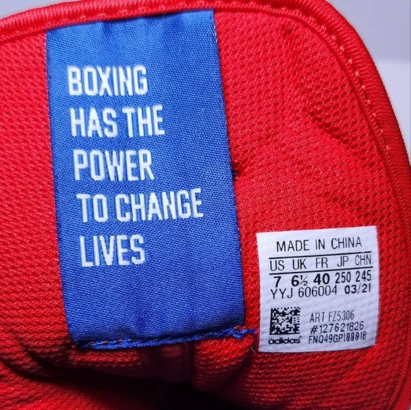 Adidas Box Hog 3 Boxing Shoes Size 7