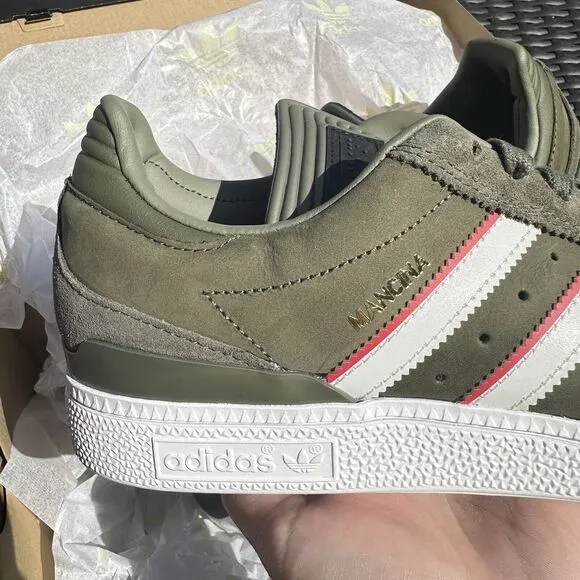 Adidas Busenitz x Dan Mancina Olive Strata Red Men's Shoes ID3370