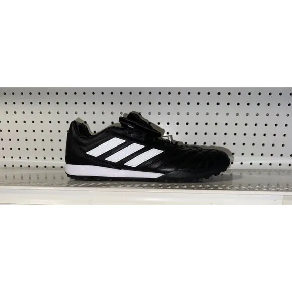 Adidas Copa Gloro TF Mens Leather Indoor Soccer Turf Shoes Size 12 Black White