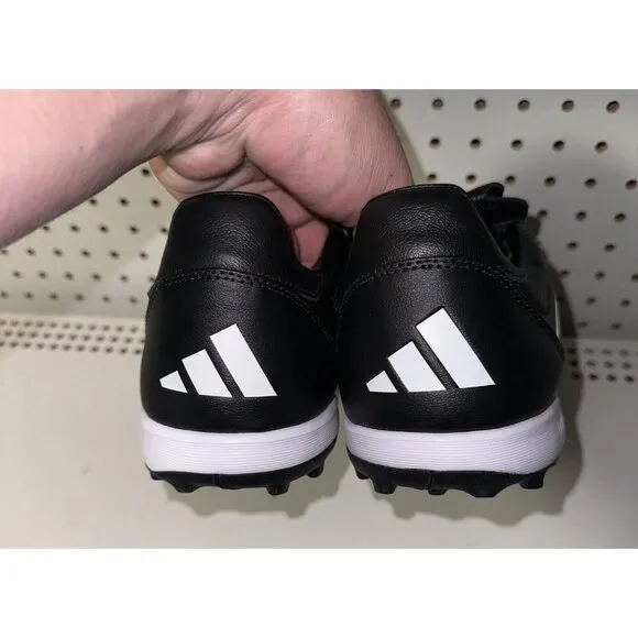 Adidas Copa Gloro TF Mens Leather Indoor Soccer Turf Shoes Size 12 Black White
