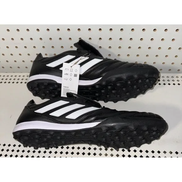 Adidas Copa Gloro TF Mens Leather Indoor Soccer Turf Shoes Size 12 Black White