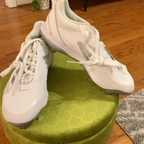 Adidas Icon 7 Metal Clear Baseball Shoes SIZE 8