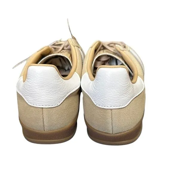 Adidas IH5482 Gazelle Indoor Shoes Magic Beige Womens Size 8 New