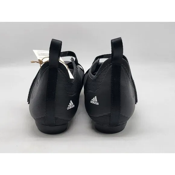 Adidas Indoor Cycling Shoes GX6544 Size 5 Mens Black &amp; White Straps