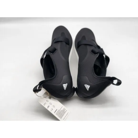 Adidas Indoor Cycling Shoes GX6544 Size 5 Mens Black &amp; White Straps