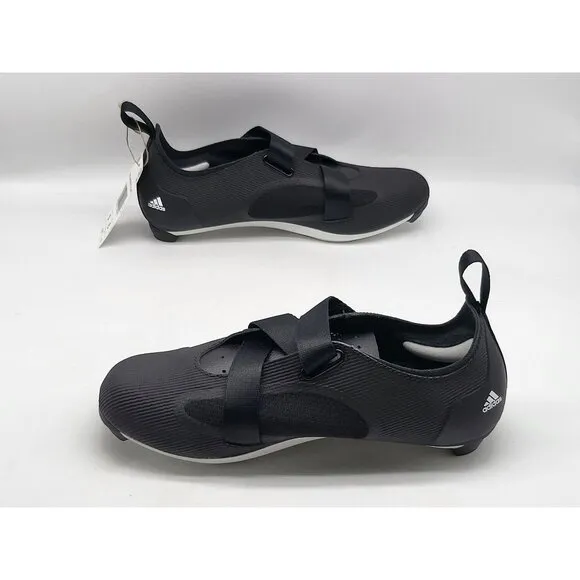 Adidas Indoor Cycling Shoes GX6544 Size 5 Mens Black &amp; White Straps
