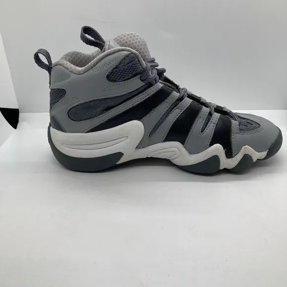 Adidas Kobe Crazy 8 Black Lead Mens size 6 Gray Sneakers Shoes