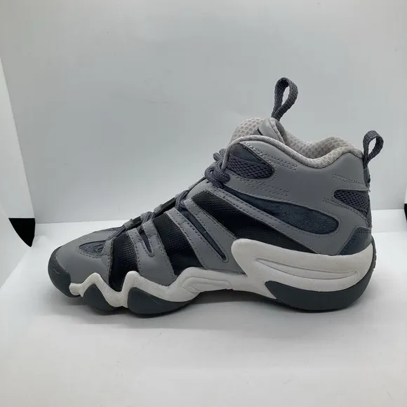 Adidas Kobe Crazy 8 Black Lead Mens size 6 Gray Sneakers Shoes