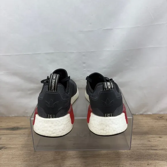 Adidas Men's NMD_R1 Running Sneakers Shoes Black Red Blue White Size 12