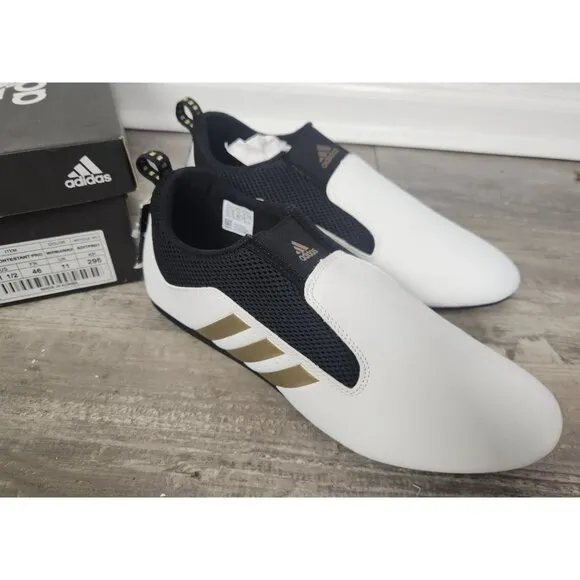 Adidas Men's Sz. 11.5 Contestant Pro Martial Arts Trainers Taekwondo Shoes NWB