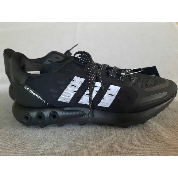 Adidas Men's US Size 8.5 Black/White LA Trainer III Outdoor Performance Shoes