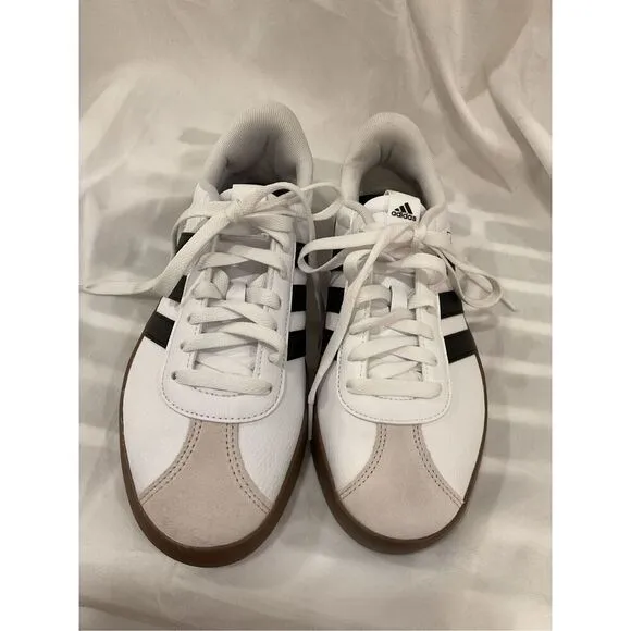 Adidas Men's Off-White Navy Gazelle Indoor Shoes Size 7 NWOT