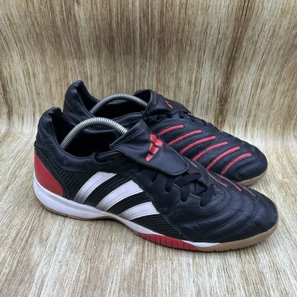 Adidas‎ Predator Pulsado Men's Size 11.5 Indoor Leather Soccer Shoes 039531