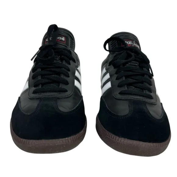 Adidas Samba Sambas Black White Indoor Soccer Shoes Sneakers Mens Size US 7.5