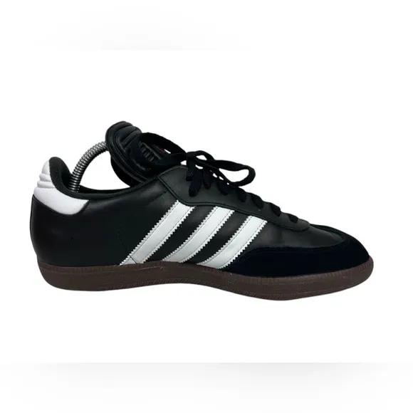 Adidas Samba Sambas Black White Indoor Soccer Shoes Sneakers Mens Size US 7.5