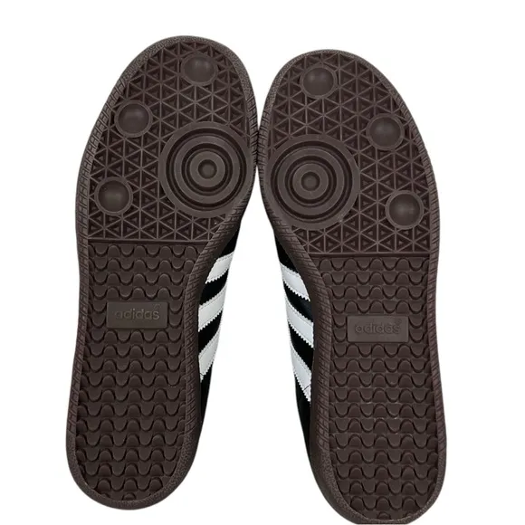 Adidas Samba Sambas Black White Indoor Soccer Shoes Sneakers Mens Size US 7.5