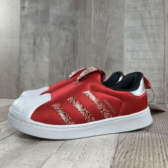 Adidas Superstar 360 Toddler Kid Girl Sneakers Shoes Chinese New Year Red Size 8