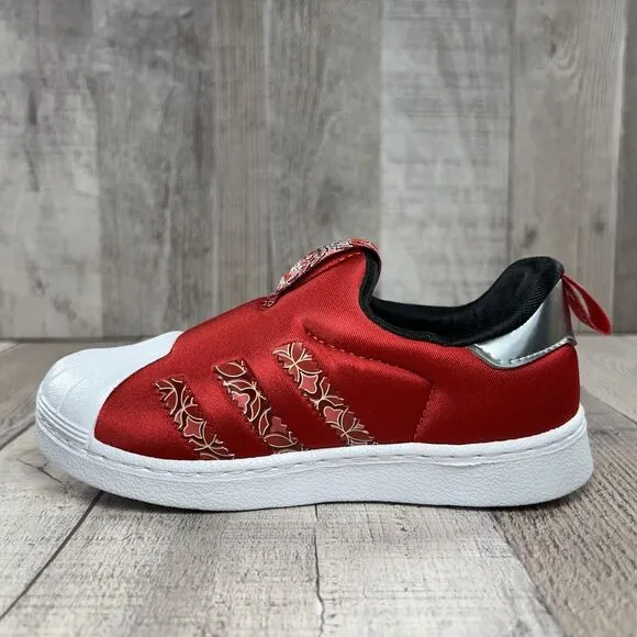 Adidas Superstar 360 Toddler Kid Girl Sneakers Shoes Chinese New Year Red Size 8