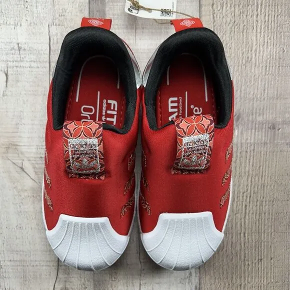 Adidas Superstar 360 Toddler Kid Girl Sneakers Shoes Chinese New Year Red Size 8