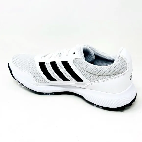 Adidas Tech Response 2.0 Cloud White Black Mens Wide Width Golf Shoes EE9418