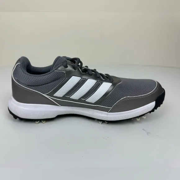 Adidas Tech Response 2.0‎ Iron White Scarlet Mens Wide Width Golf Shoes EE9420