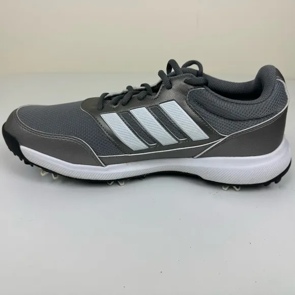 Adidas Tech Response 2.0‎ Iron White Scarlet Mens Wide Width Golf Shoes EE9420