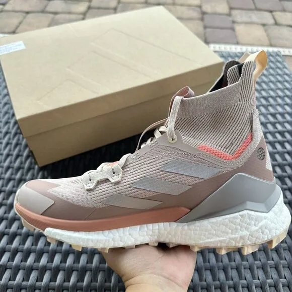 Adidas Terrex Free Hiker 2 Wonder Taupe Women's Athletic Shoes HP7497 Size 10