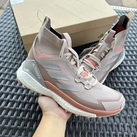 Adidas Terrex Free Hiker 2 Wonder Taupe Women's Athletic Shoes HP7497 Size 10