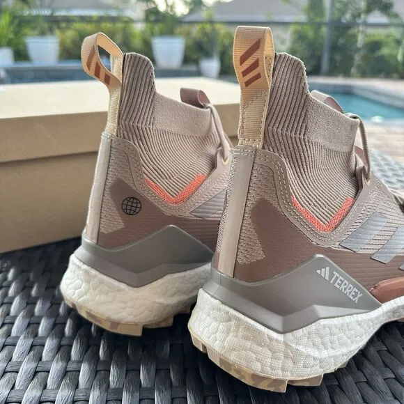Adidas Terrex Free Hiker 2 Wonder Taupe Women's Athletic Shoes HP7497 Size 10