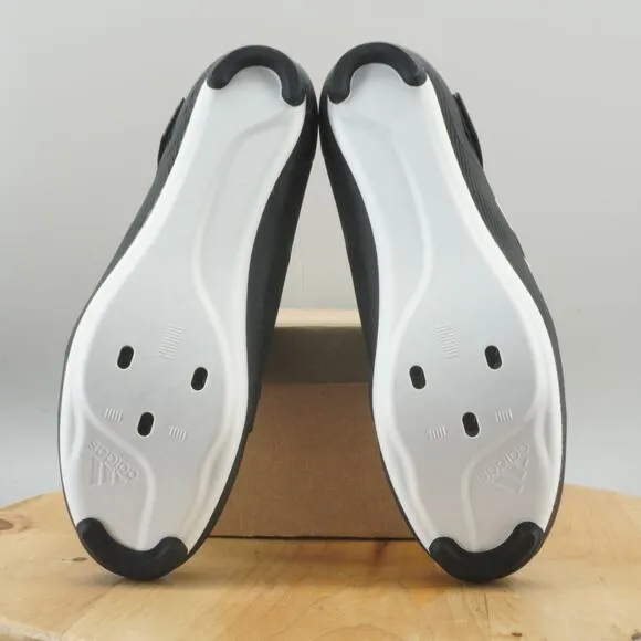 Adidas The Indoor Cycling Mens Size 10.5 Shoes Black White 3-Bolt NEW