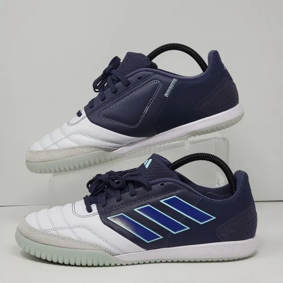 Adidas Top Sala Competition Indoor Soccer Shoes IE1547 Men Sz 12 Navy White New