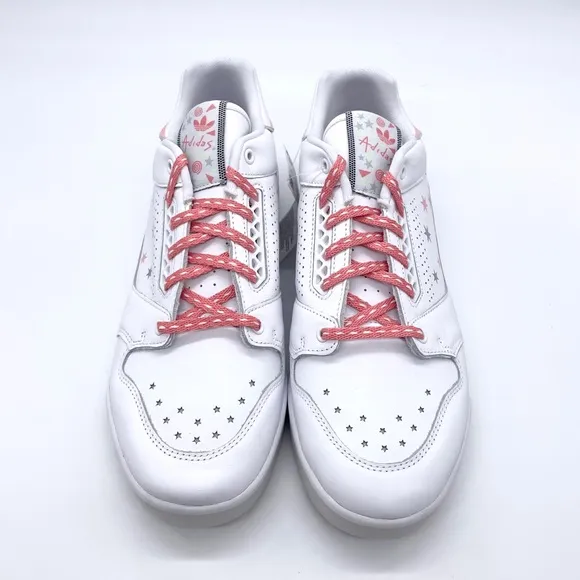Adidas White Gray SlamCourt Original Sneakers