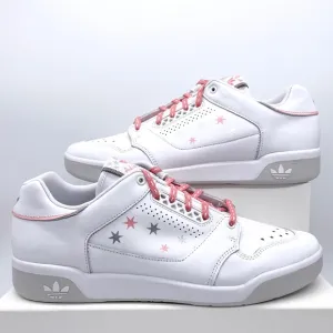 Adidas White Gray SlamCourt Original Sneakers