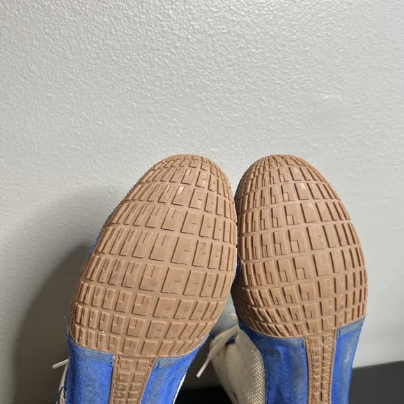 Adidas White Royal Blue Tech Fall 2.0 Wrestling Shoes Mens Size 13 FU8171