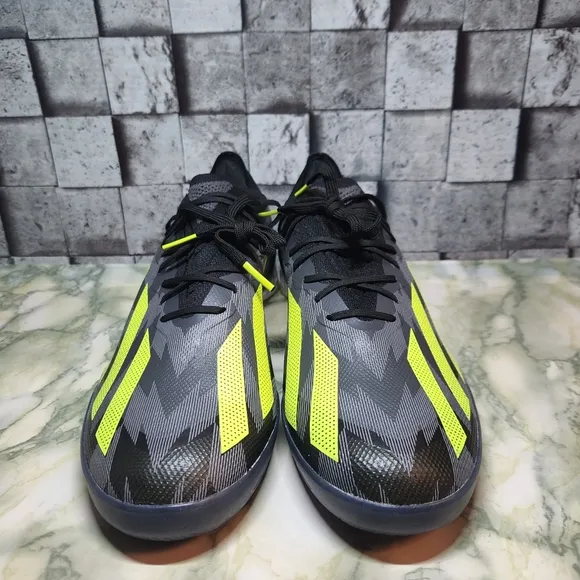 Adidas X Crazyfast Injection 1 Indoor Soccer Shoes Size 10 Black Yellow