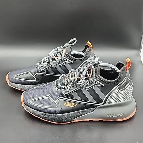 Adidas ZX 2K Boost Stark Industries Shoes Youth 6.5 Women 8.5 HO2560 Marvel
