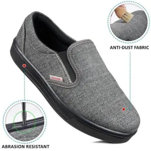 Aerosoft Orbew Slip On Flat Shoes Women Gray Comfort Loafers Gray Size 8