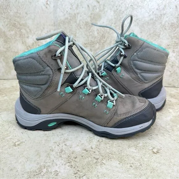 AHNU By Teva Montara III Event Mid Hiking Boots Vibram Suede Size 5