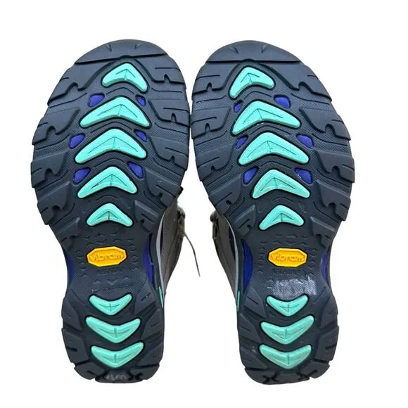 AHNU By Teva Montara III Event Mid Hiking Boots Vibram Suede Size 5