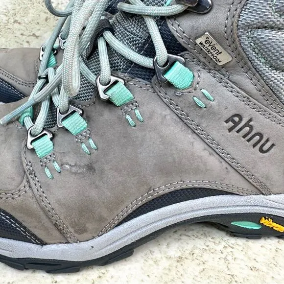 AHNU By Teva Montara III Event Mid Hiking Boots Vibram Suede Size 5