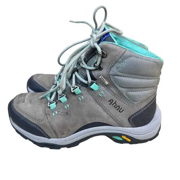 AHNU By Teva Montara III Event Mid Hiking Boots Vibram Suede Size 5