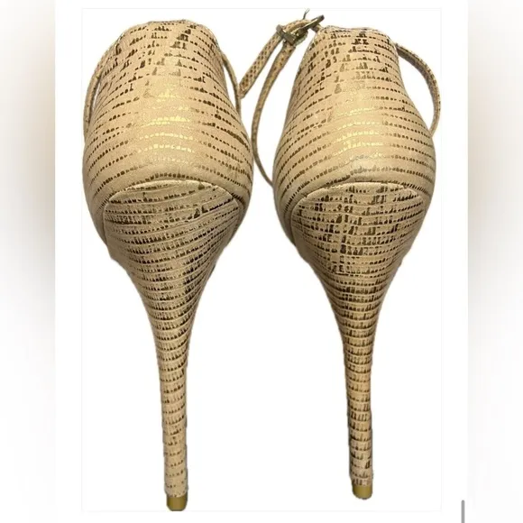 Aldo Tan Heeled Platform Sandals