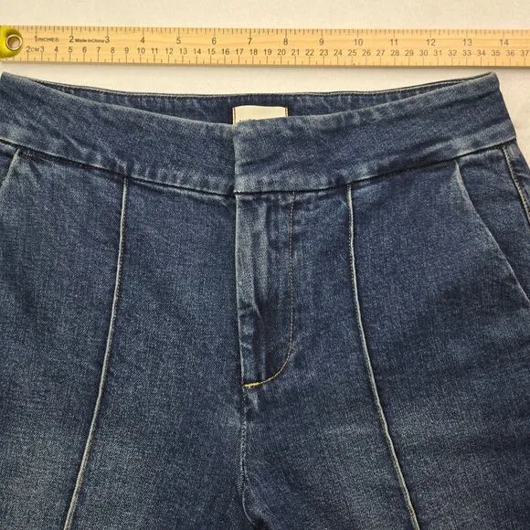 Alice   Olivia Dylan Jean in Love Train size 27 (28x30.5) Wide Leg Pant EUC