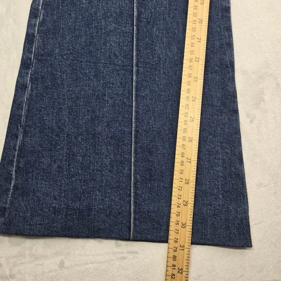 Alice   Olivia Dylan Jean in Love Train size 27 (28x30.5) Wide Leg Pant EUC