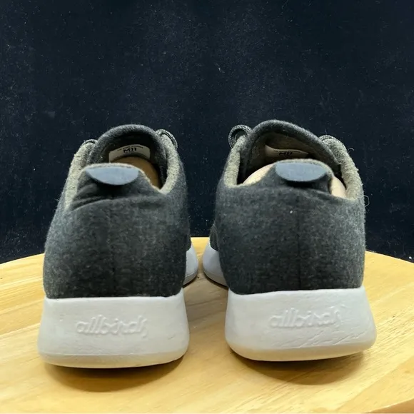 Allbirds Wool Runner Mizzle Men's Size 11 Gray Merino Running Shoes