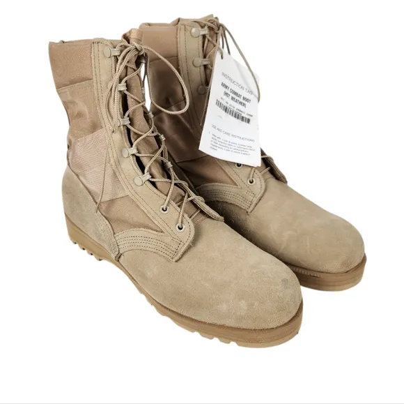Altama NWT Steel Toe Military Tactical Leather Boots Vibram Coyote Mens Size 13