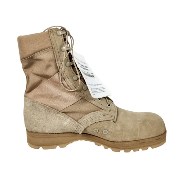 Altama NWT Steel Toe Military Tactical Leather Boots Vibram Coyote Mens Size 13